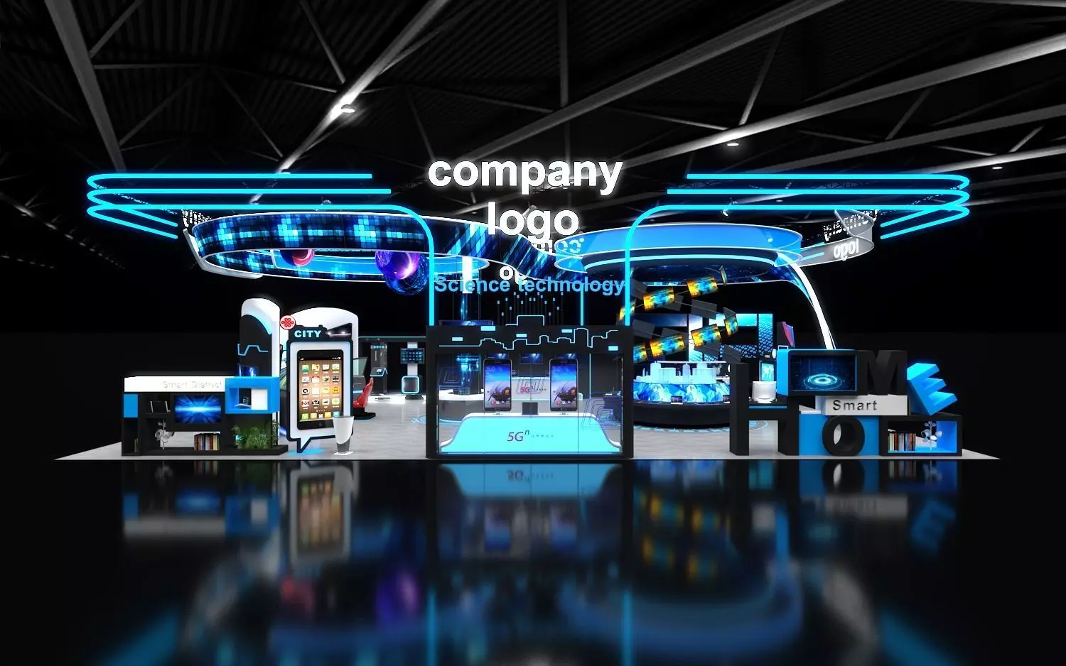 Exhibition stand design UAE